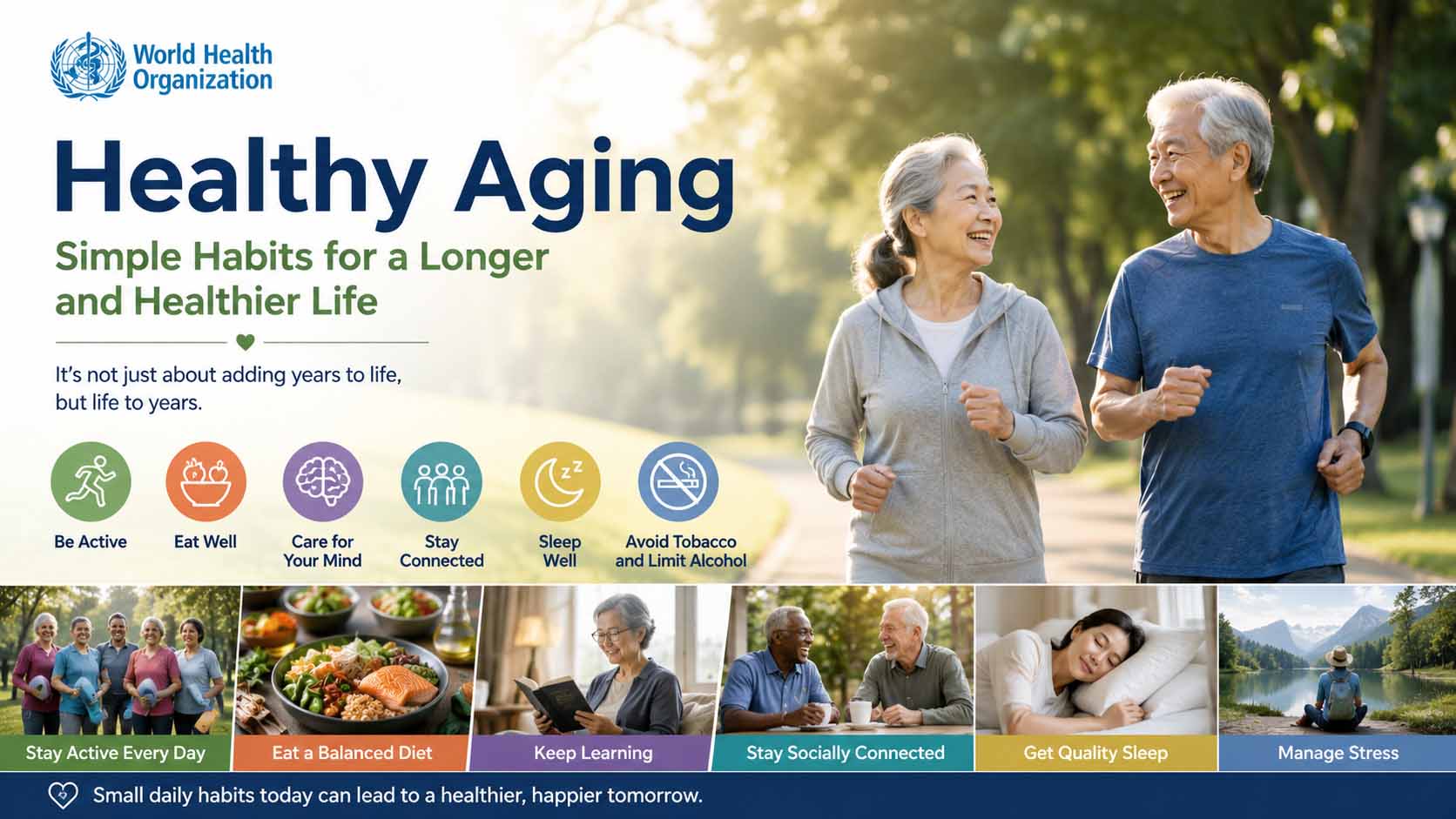 WHO Healthy Aging Guide: Simple Habits for a Longer Life