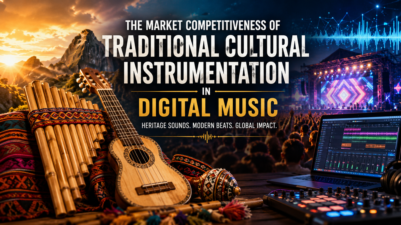 The Market Competitiveness of Traditional Cultural Instrumentation in Digital Music