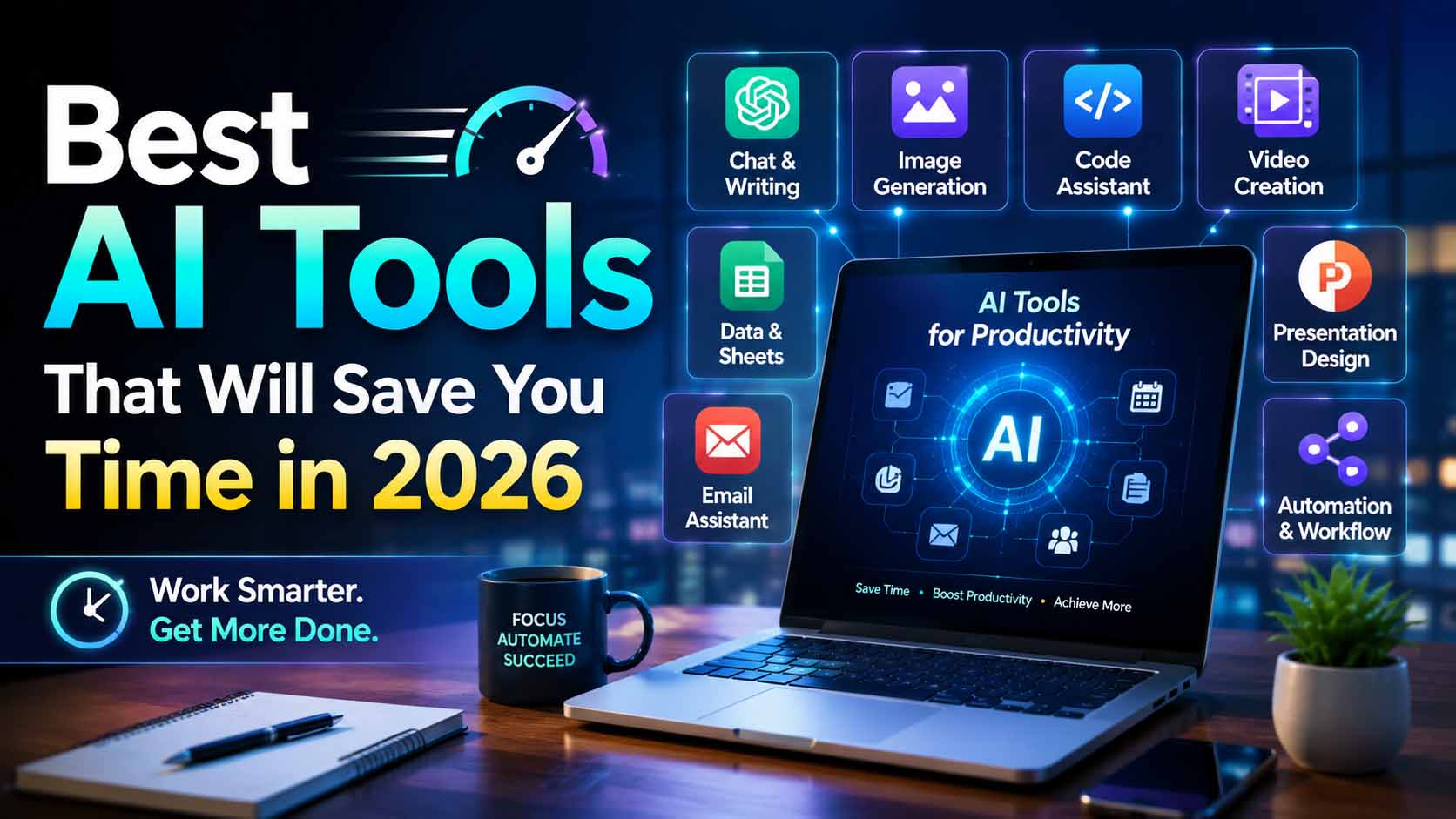 Best AI Tools That Will Save You Time in 2026