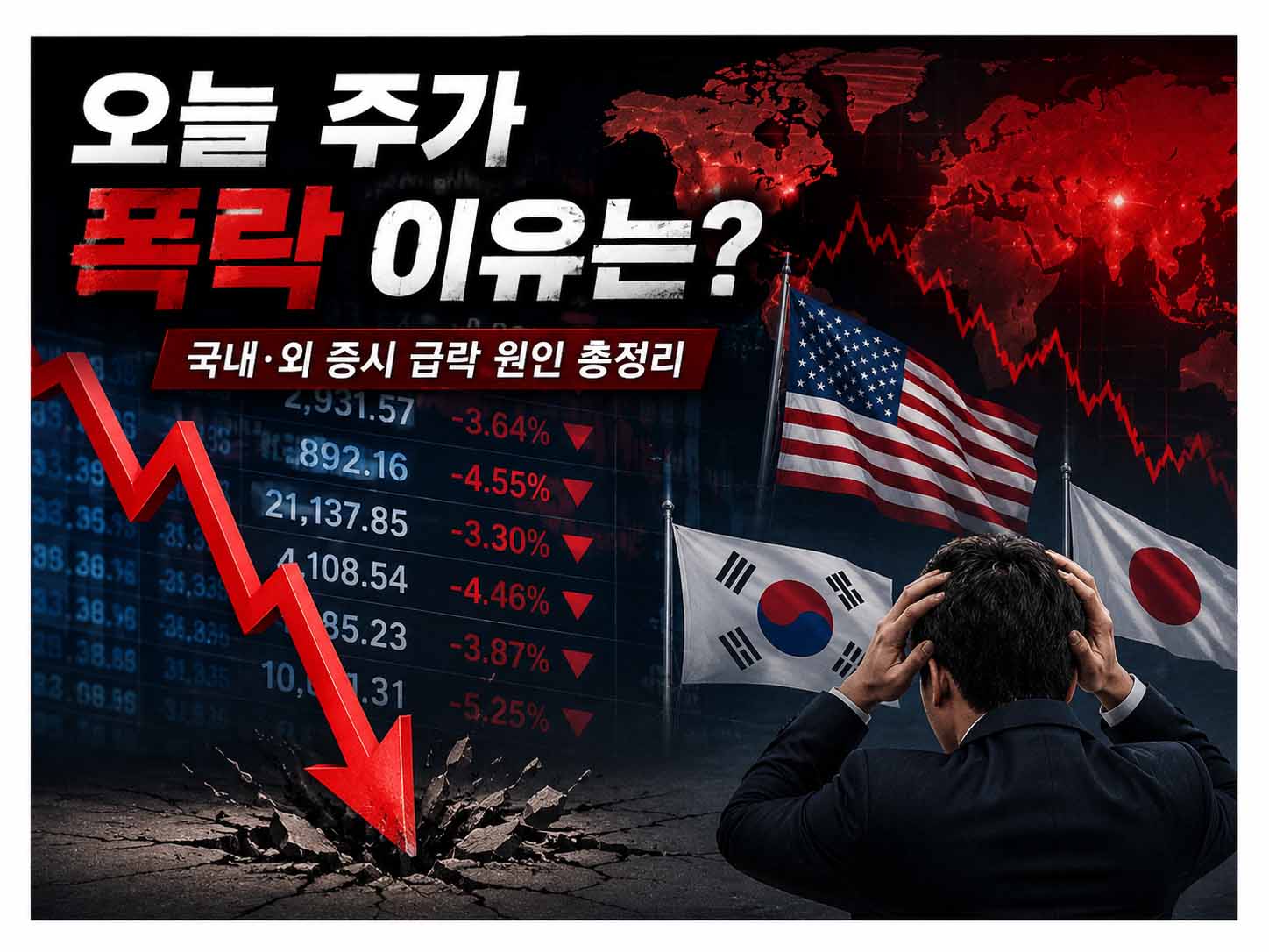 2026년 7월 29일, 대한민국의 주식시장이 역사상 초유의 ‘이틀 연속 서킷브레이커’라는 충격적인 기록을 썼습니다. 미국 증시 역시 대형 기술주(빅테크)들의 실적 발표를 앞두고 크게 출렁이며 전 세계 금융시장이 공포에 휩싸여 있습니다.