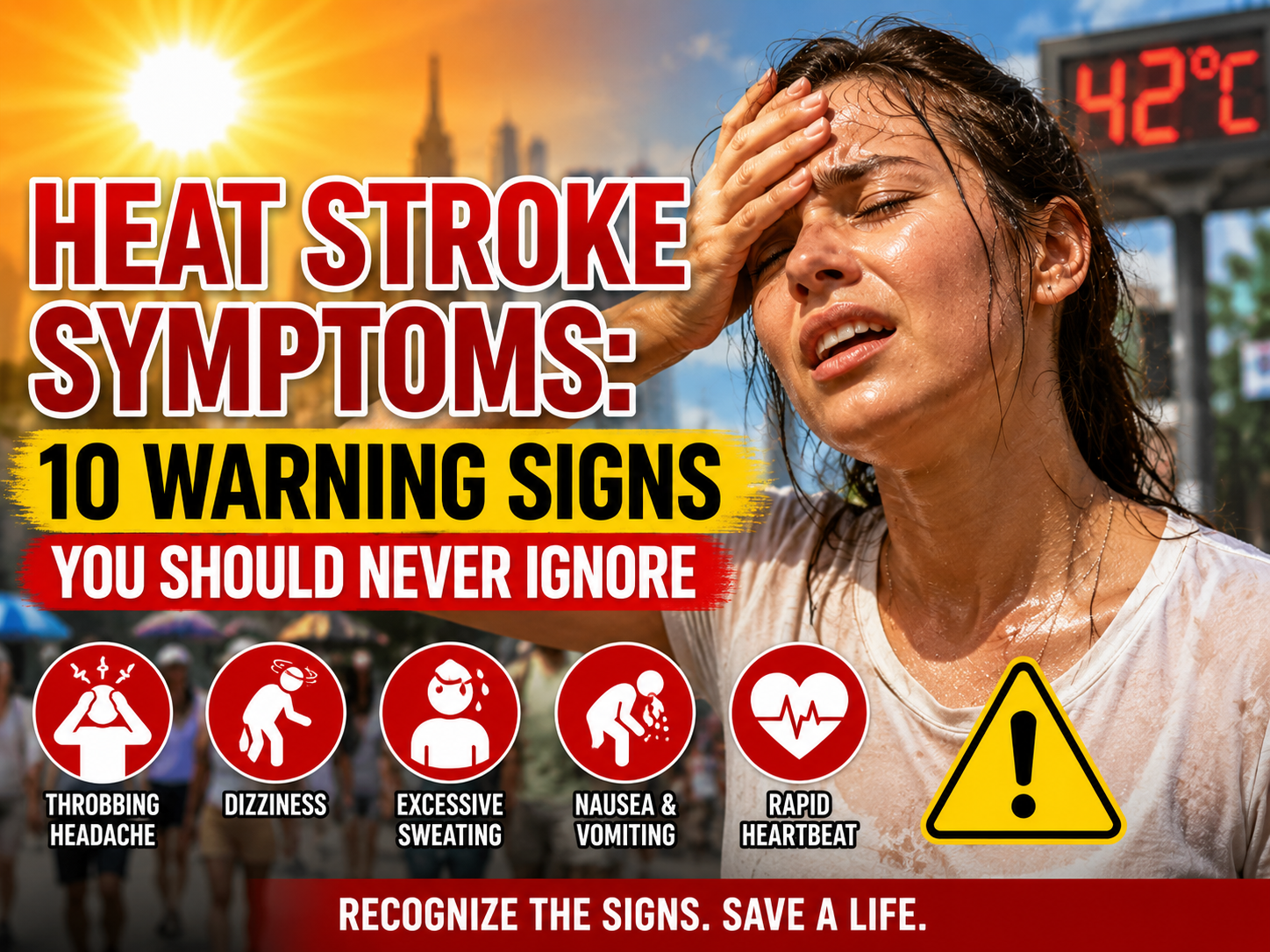 Heat Stroke Symptoms: 10 Warning Signs You Should Never Ignore
